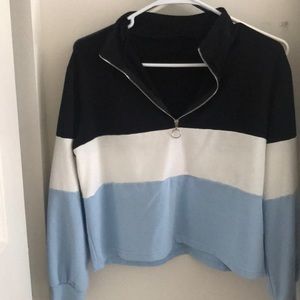 Quarter zip pullover